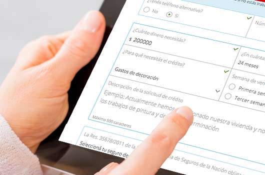 Detalle de la solicitud